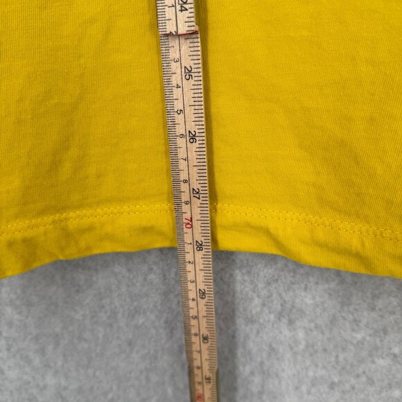 Nike Mens Festival Photo Tee Size M Yellow Mind Eye Air Swoosh Futura Logo EUC - Picture 9 of 10